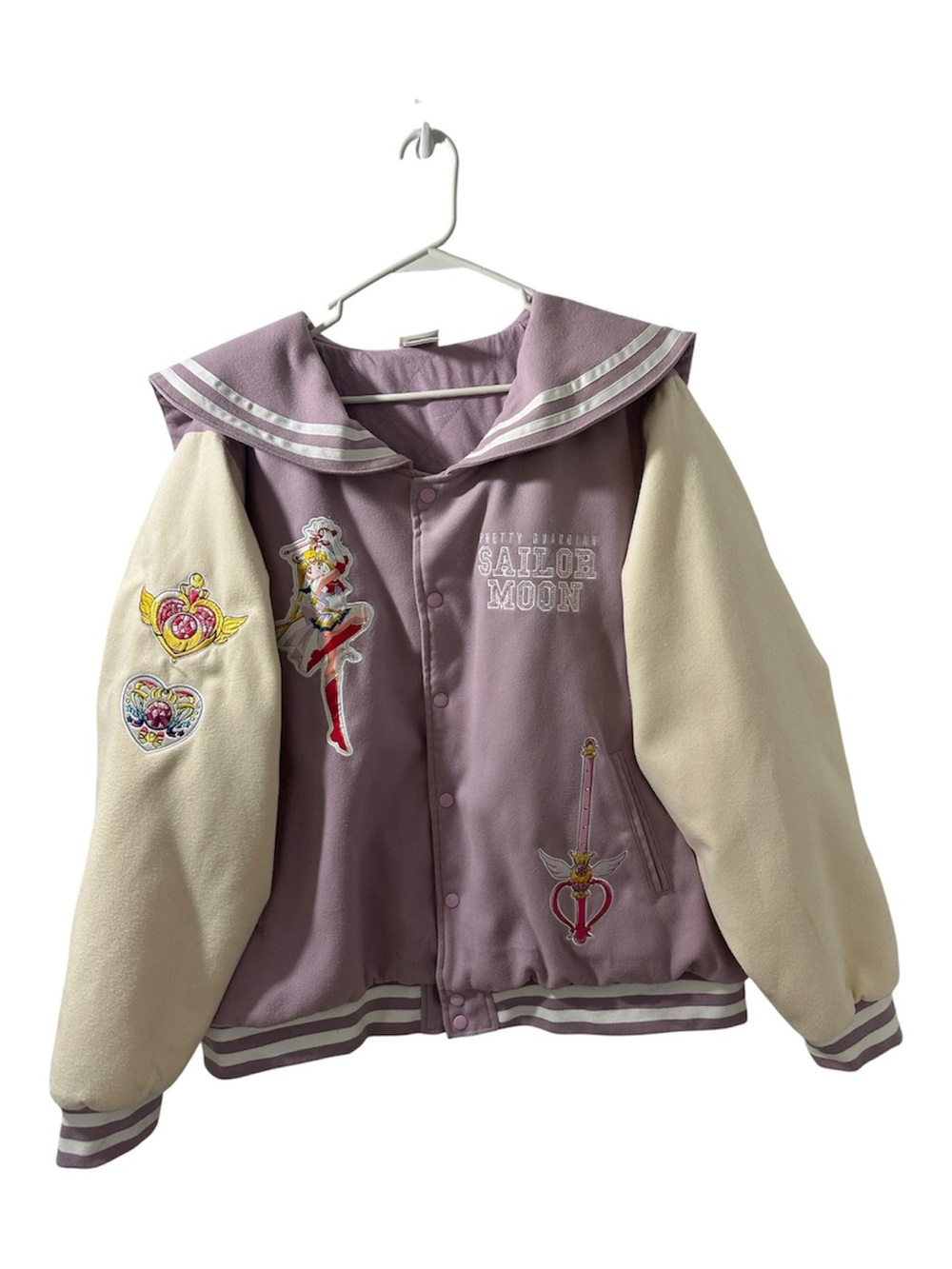 Pretty Guardian Sailor Moon Bomber Jacket Plus Size 4